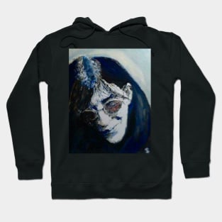 Joey Ramone by Mike Nesloney Hoodie